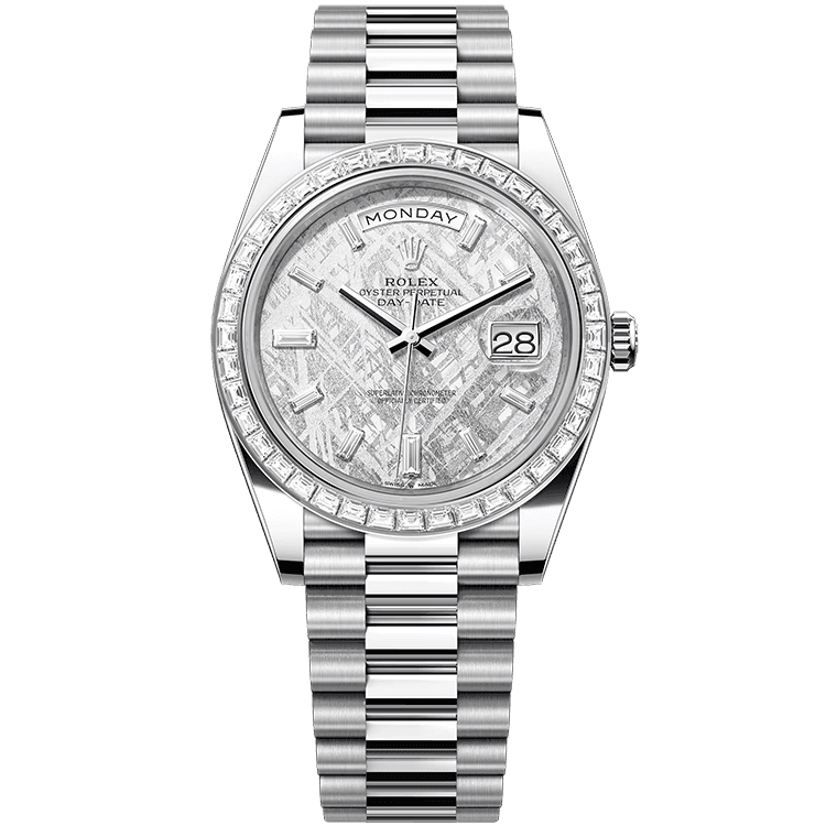 Rolex Day-Date Meteorite Platinum 40mm