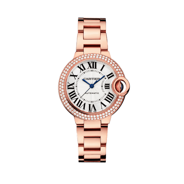 Cartier Ballon Bleu Small White Rose Gold 33mm