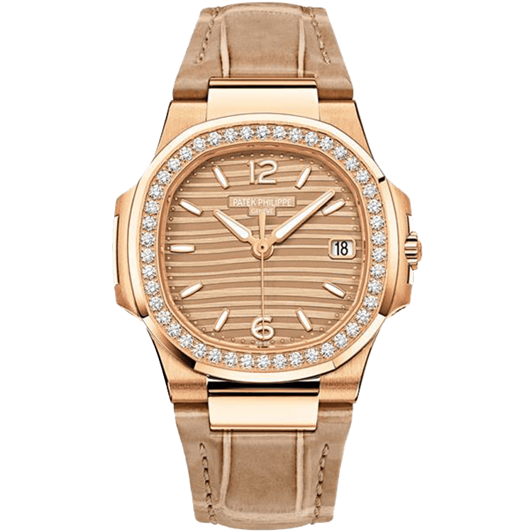 Patek Philippe Lady Nautilus White Leather 32mm