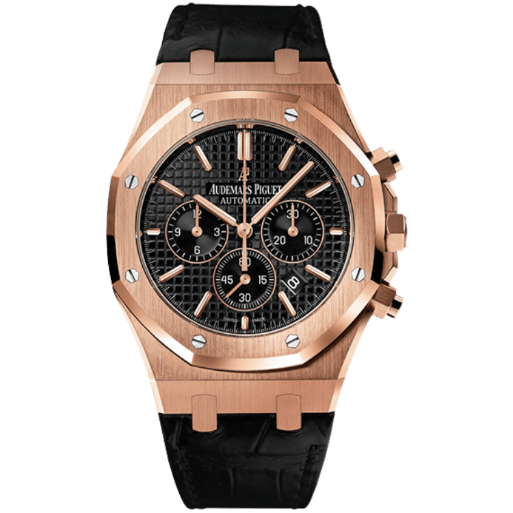 Audemars Piguet Royal Oak Chronograph Black Rose Gold 41mm