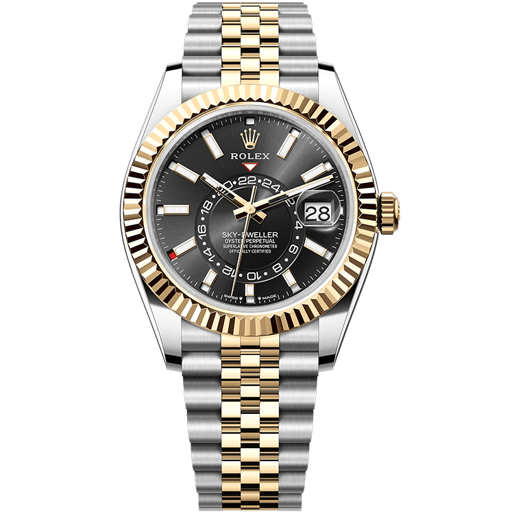 Rolex Sky-Dweller Black Two-Tone 42mm
