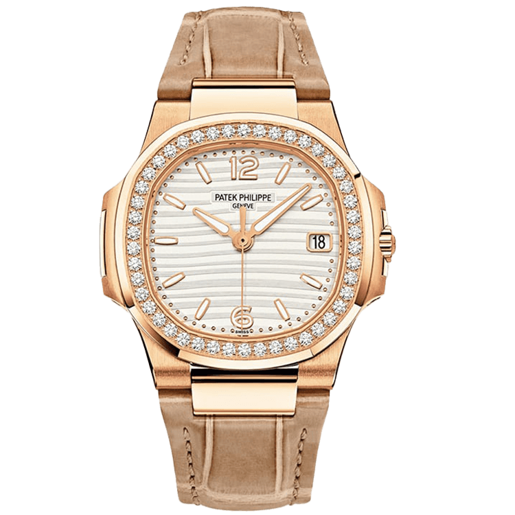 Patek Philippe Lady Nautilus White Leather 32mm
