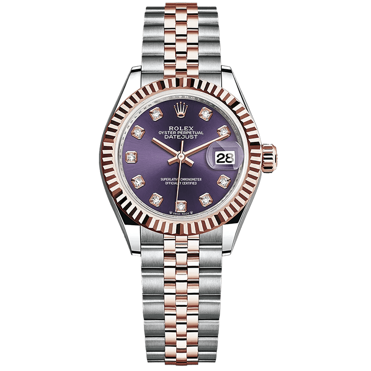 Rolex Datejust Purple Two-Tone 31mm