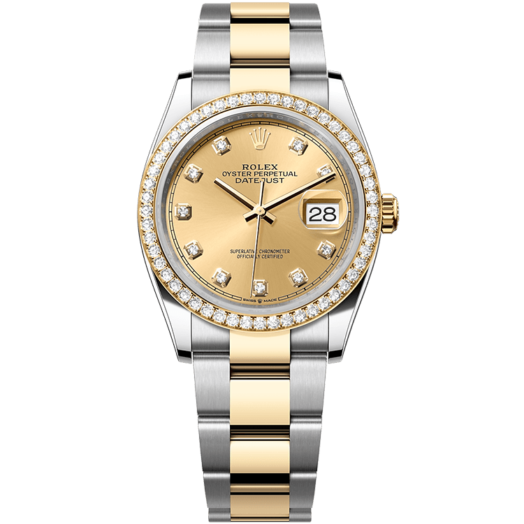 Rolex Datejust Champagne Two-Tone 36mm