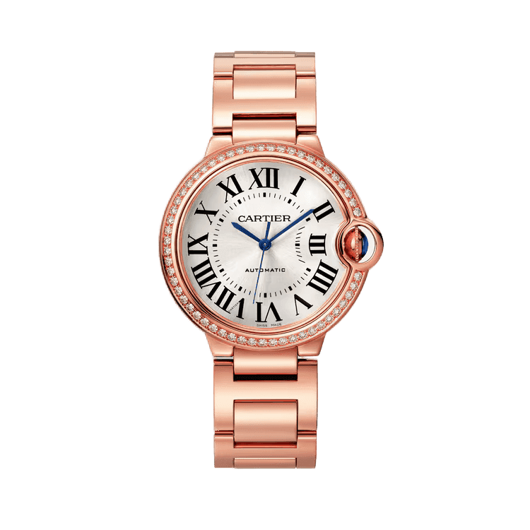 Cartier Ballon Bleu Medium White Rose Gold 36mm