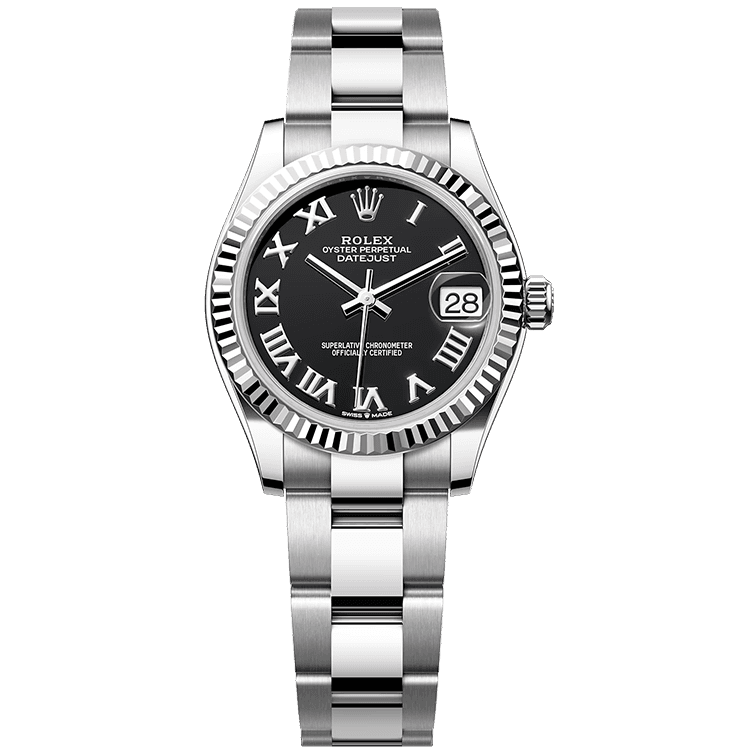 Rolex Datejust Black Steel 31mm