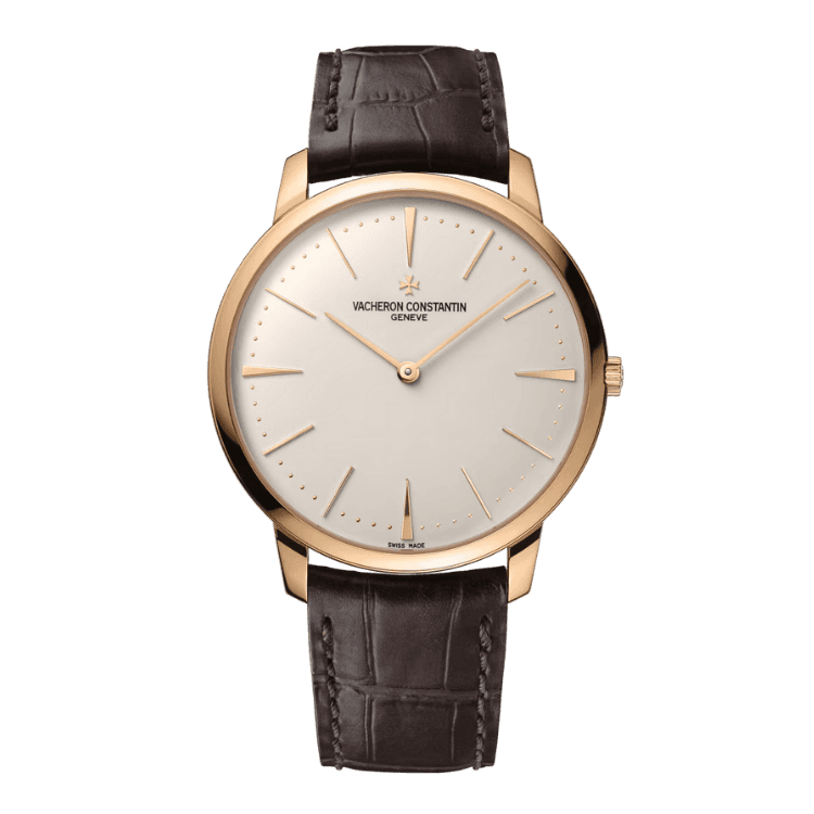 Vacheron Constantin Patrimony Silver Alligator Leather 40mm