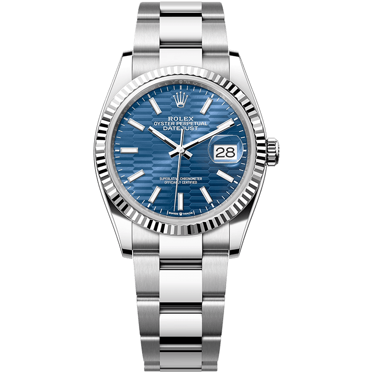 Rolex Datejust Blue Steel 36mm