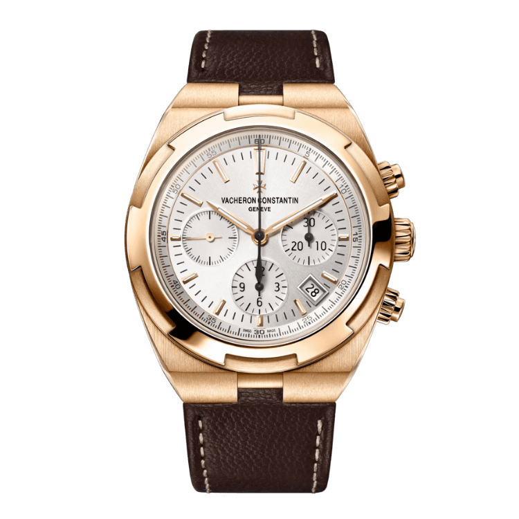 Vacheron Constantin Overseas Silver Leather 42.5 mm