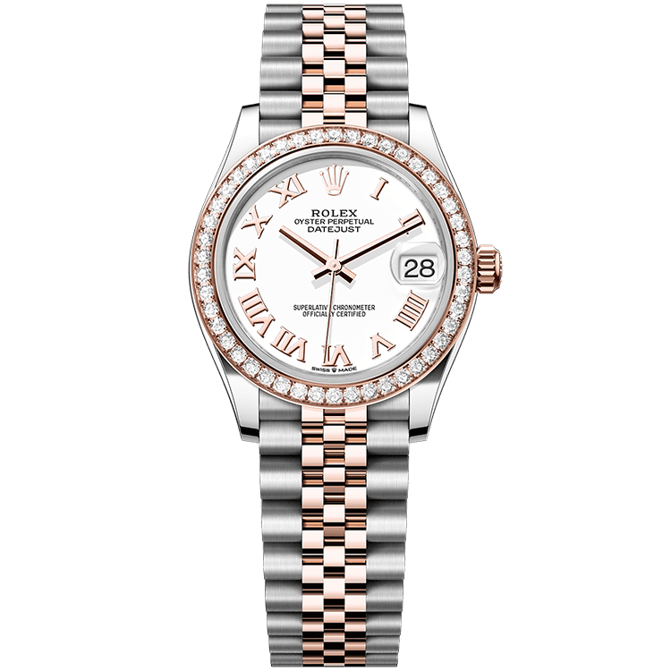 Rolex Datejust White Two-Tone 31mm