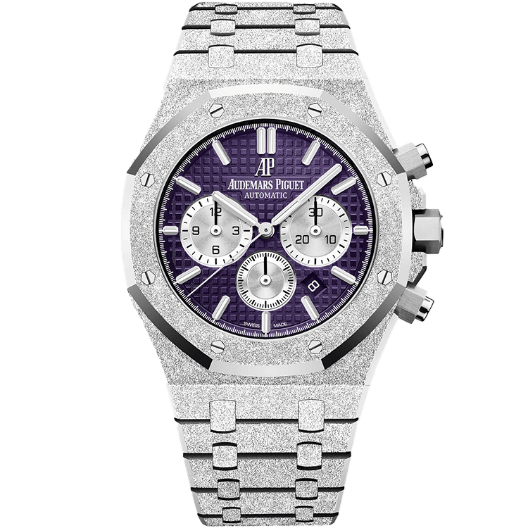 Audemars Piguet Royal Oak Chronograph Purple White Gold 41mm