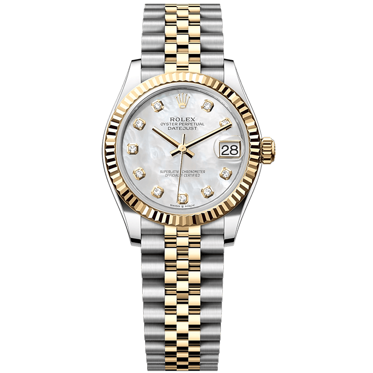 Rolex Datejust Mother of Pearl Two-Tone 31mm