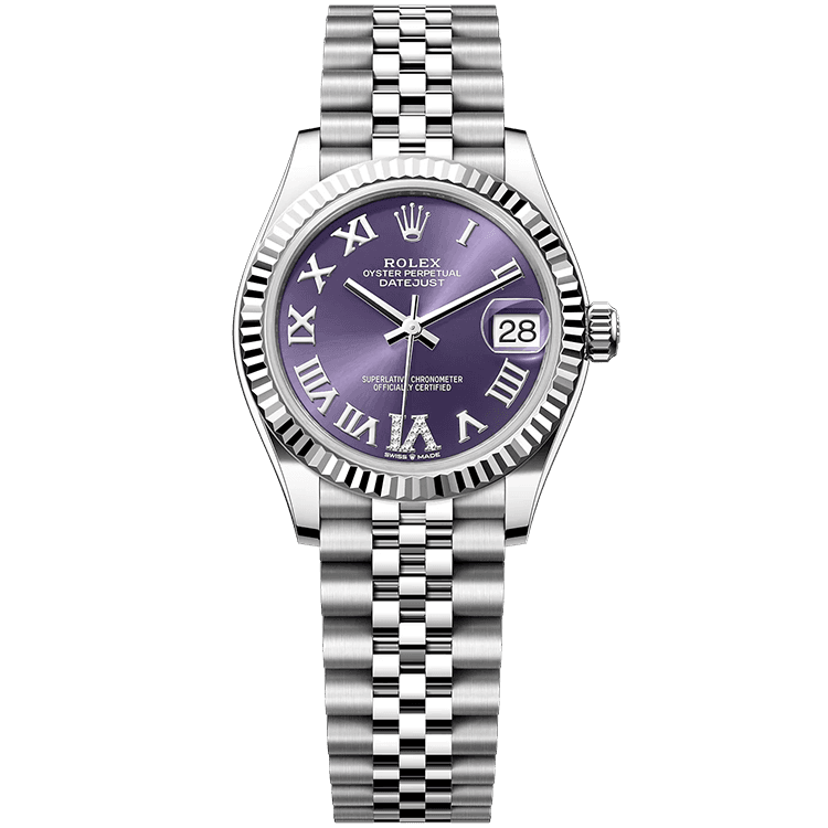 Rolex Datejust Purple Steel 31mm
