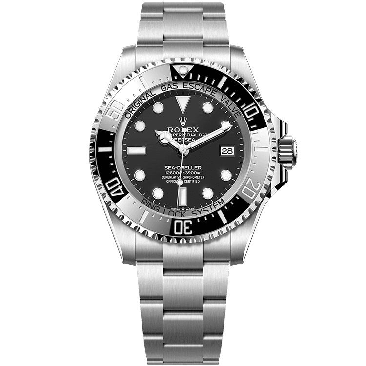 "James Cameron" Rolex Deepsea Black Steel 44mm
