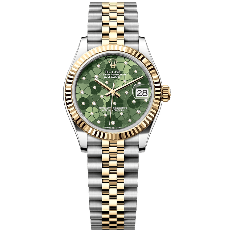 Rolex Datejust Green Two-Tone 31mm