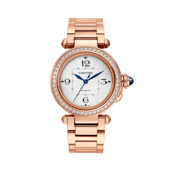 Cartier Pasha White Rose Gold 35mm
