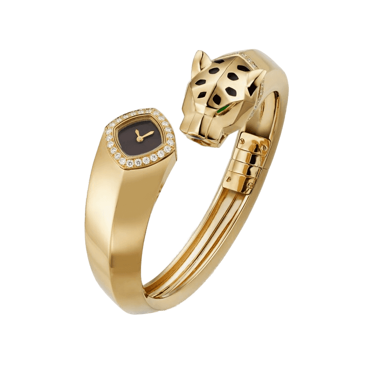 Cartier La Panthère Black Yellow Gold 18mm
