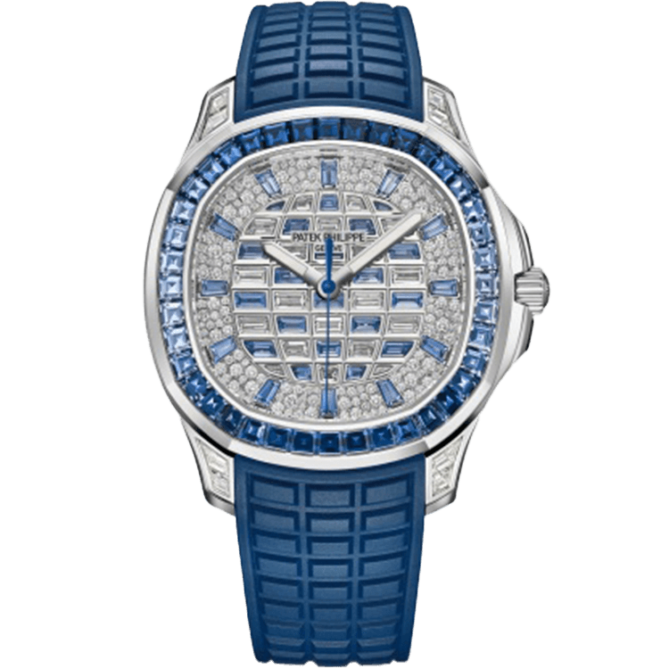 Patek Philippe Aquanaut Luce Diamond Pave Rubber 39mm