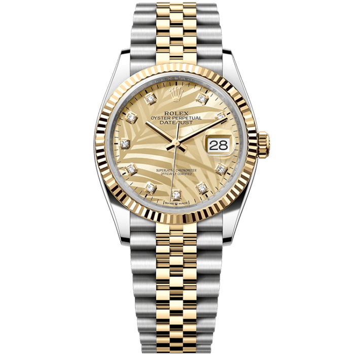 Rolex Datejust Champagne Two-Tone 36mm