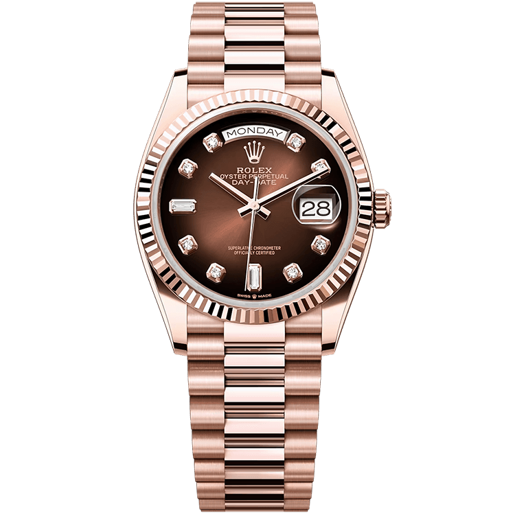 Rolex Day-Date Chocolate Rose Gold 36mm