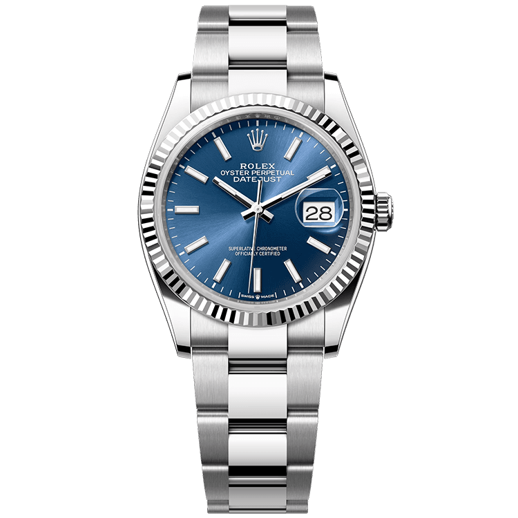 Rolex Datejust Blue Steel 36mm