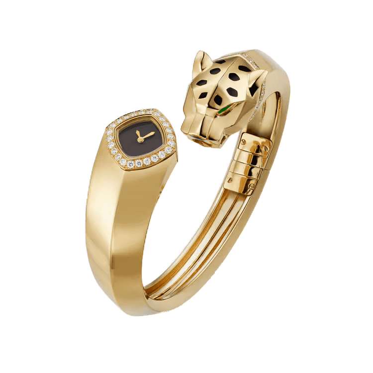 Cartier La Panthère Black Yellow Gold 18mm
