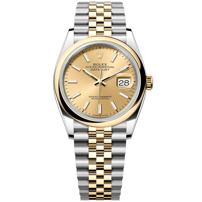 Rolex Datejust Champagne Two-Tone 36mm