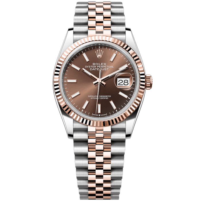 Rolex Datejust Chocolate Two-Tone 36mm