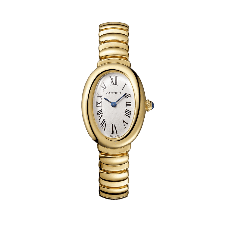 Cartier Baignoire White Yellow Gold 23.09mm